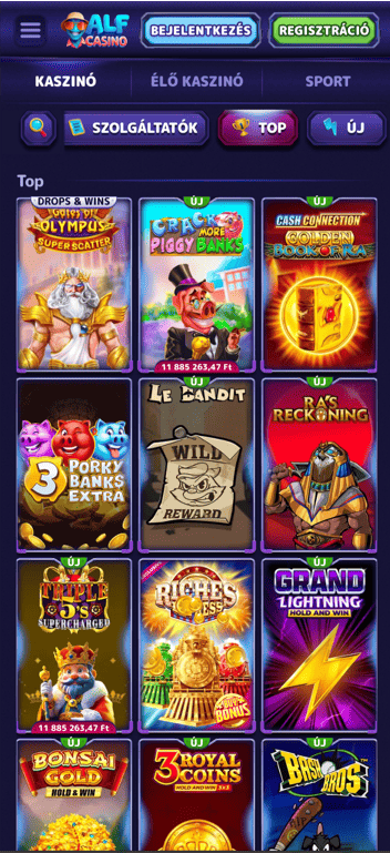 Alf Casino Download Mobiele App